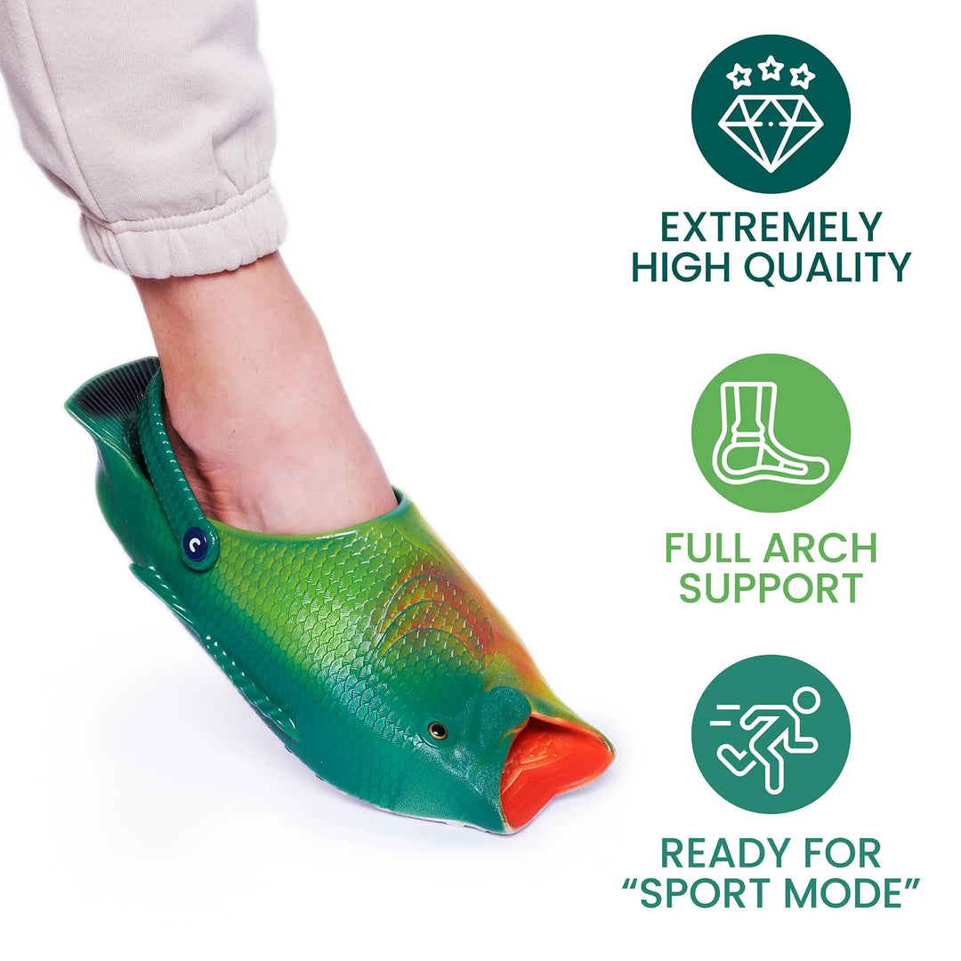 Fish crocs shoes shop